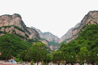 山西唯美太行山大峡谷免抠