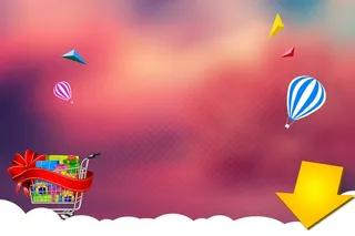 模糊彩云效果海报背景高清