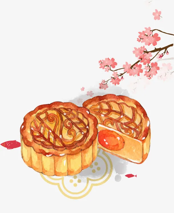 中国风月饼免抠