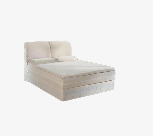 新款双人床免抠