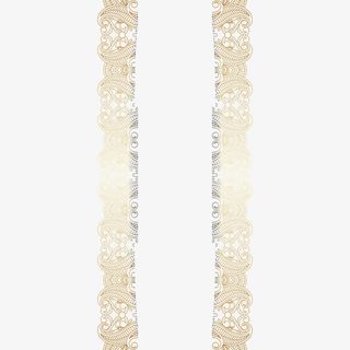 金色的欧式花纹模板免抠