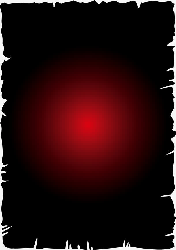 红色闪耀纸张免抠