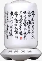 中国风古典蓝牙音响免抠