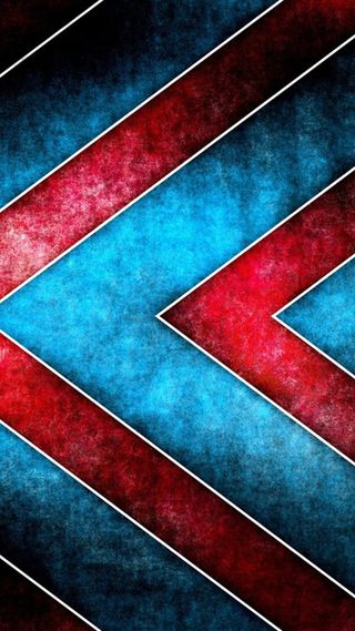 蓝红箭头h5素材背景高清