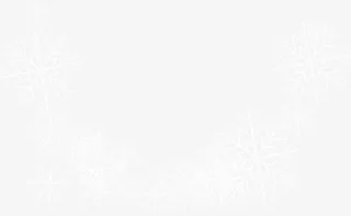 冬季雪花标签免抠