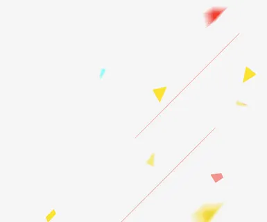 三角形漂浮物免抠