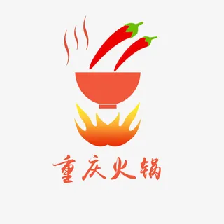 传统美食标志免抠