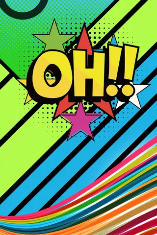 波普风格色彩碰撞背景图高清