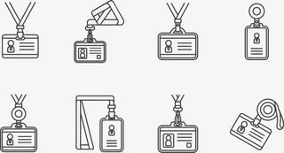 工作证图标免抠