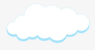 手绘云彩卡通动画免抠