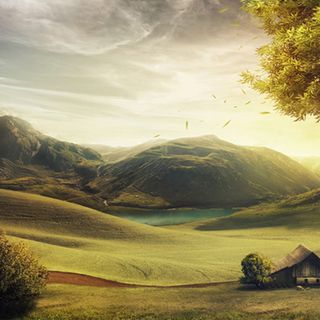 简约风景背景图高清