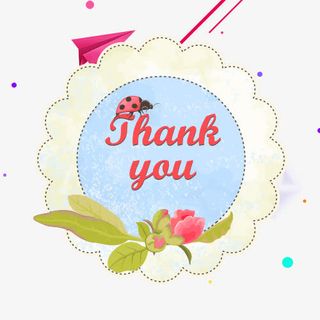 花朵多彩标签对话框免抠