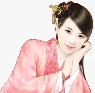 古代美女免抠