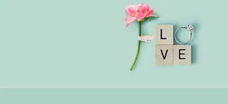 绿色简约唯美七夕海报背景图高清