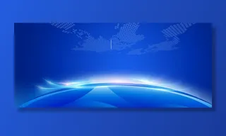 蓝色科幻背景高清
