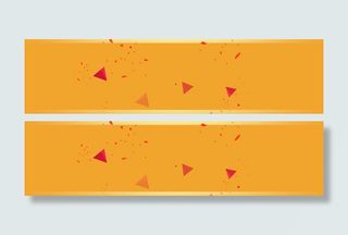 双电商促销banner背景素材