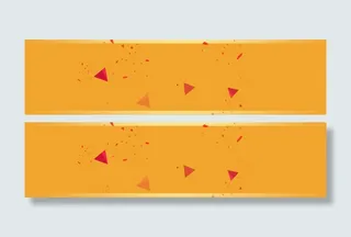 双电商促销banner背景素材