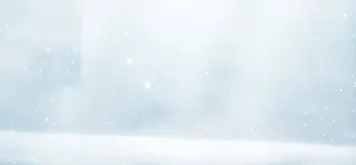 淡雅雪景banner背景图高清