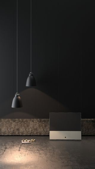 大气酷黑商务极简风H5背景高清