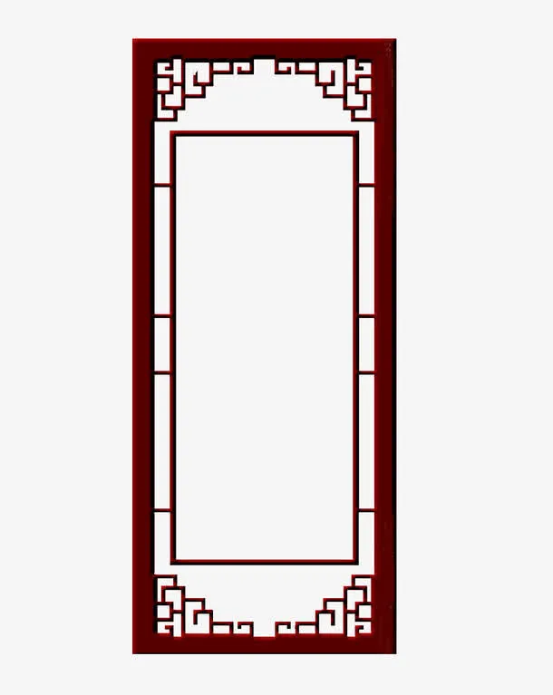 仿古边框免抠