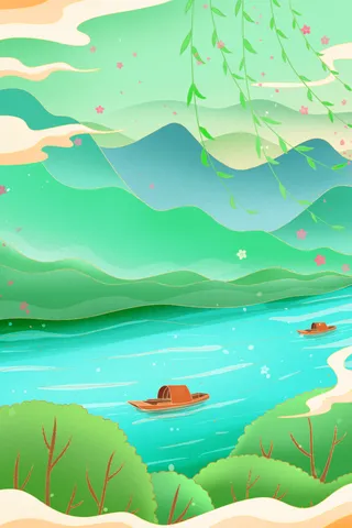 春天来了国潮高清