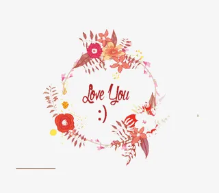 花朵花卉植物边框矢量素材免抠