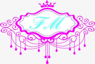 粉色卡通婚礼花纹免抠