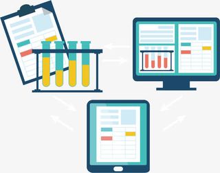 扁平化医疗图标矢量素材免抠