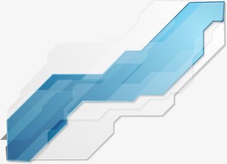 矢量蓝色几何背景素材