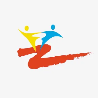 国际儿童艺术节标志免抠