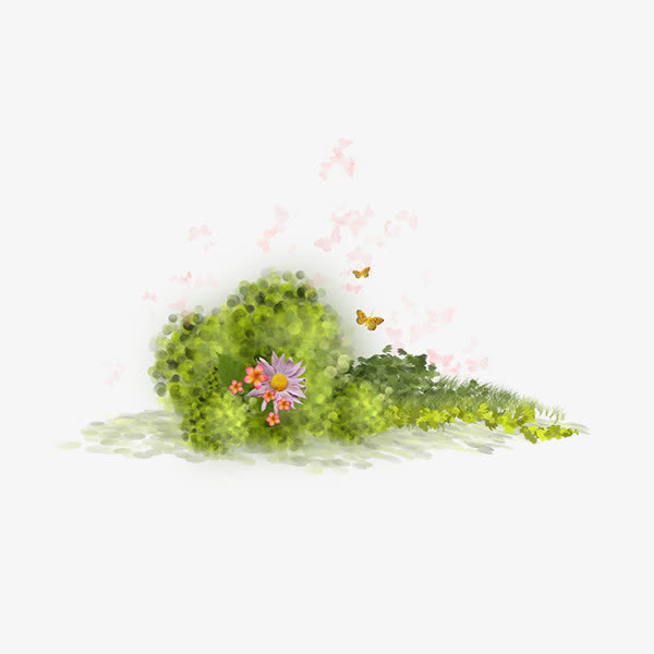 草地草坪绿草免抠
