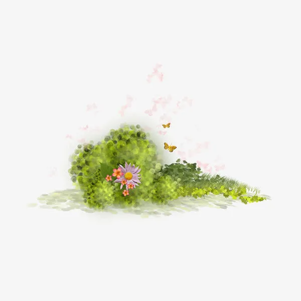 草地草坪绿草免抠