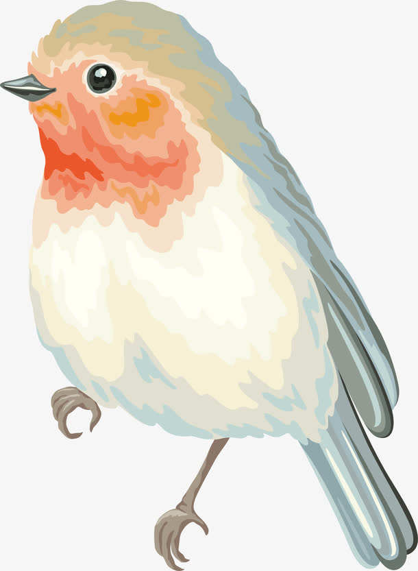 手绘小鸟PNG下载免抠
