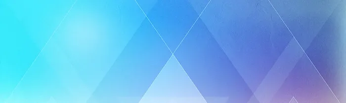 蓝色渐变几何图案banner高清