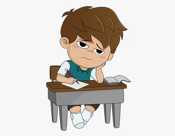写作业的启蒙教育学习免抠
