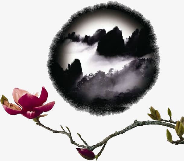 水墨免抠