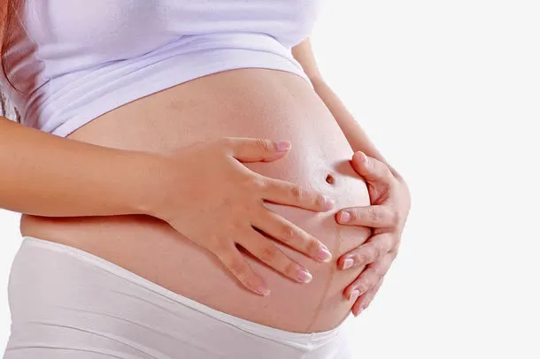 孕妇 肚子 怀孕 母婴 孕妈妈免抠