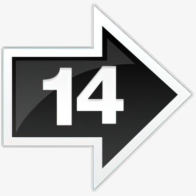 箭头序号14免抠