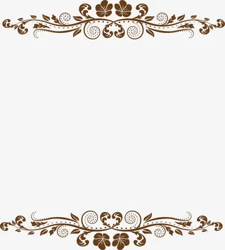 欧风边框分割线免抠
