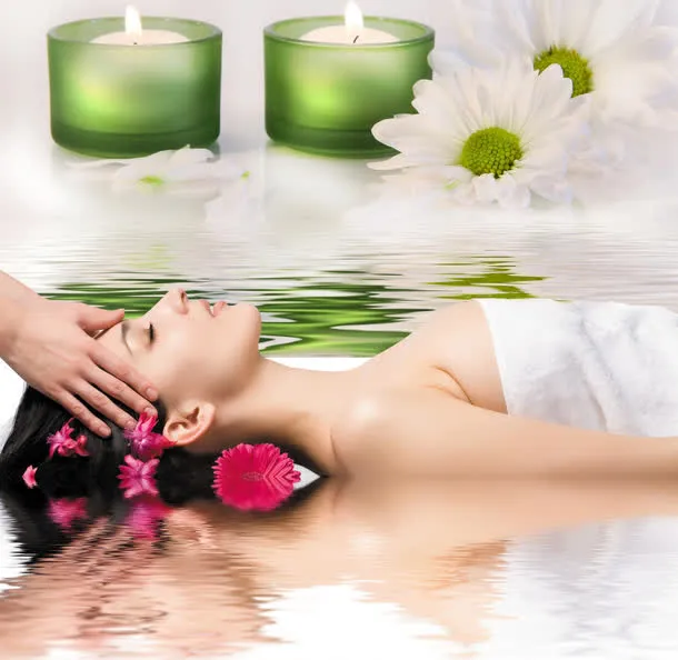 养生美容美体天然呵护免抠