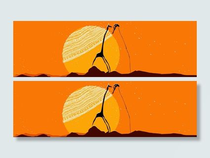 商务简约背景banner设计高清