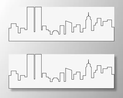 房屋建筑手绘图免抠