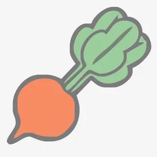 卡通手绘萝免抠