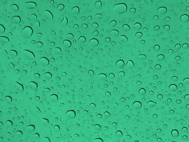 水珠绿色背景高清