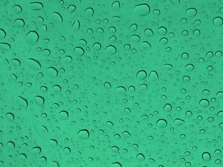 水珠绿色背景高清