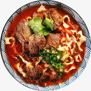 香辣红烧牛肉面免抠