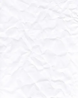 白色纸起皱纹理纸张免抠