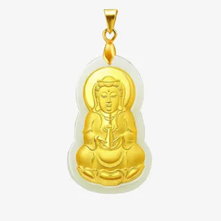 观音菩萨吊坠免抠