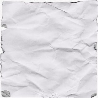 褶皱的纸张免抠