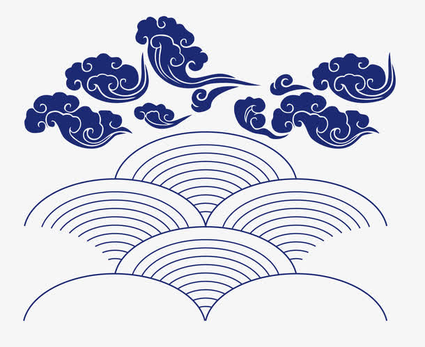 古代祥云素材免抠